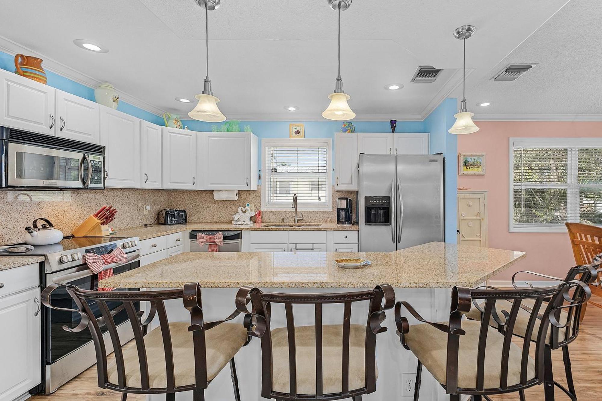 140 Barefoot Bungalow: 4Br/2Ba W/ Heated Pool! فورت مايس بيتش المظهر الخارجي الصورة